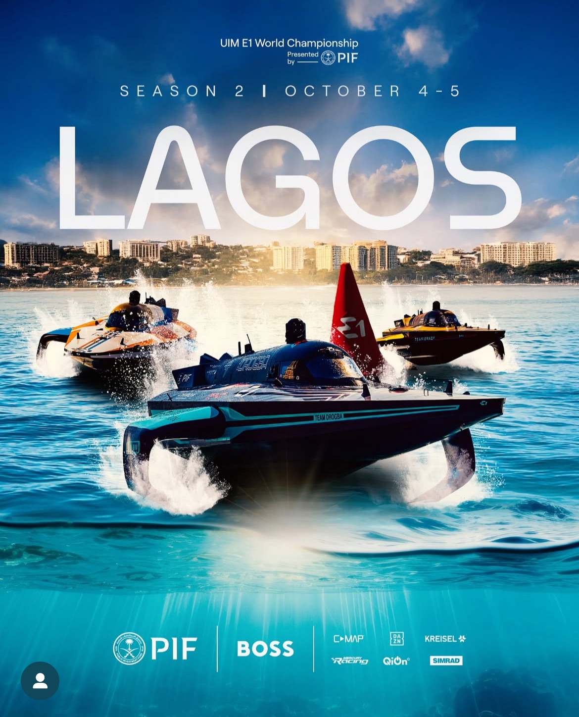 Lagos to Host Africa’s First-Ever Electric Powerboat Race — The E1 Series